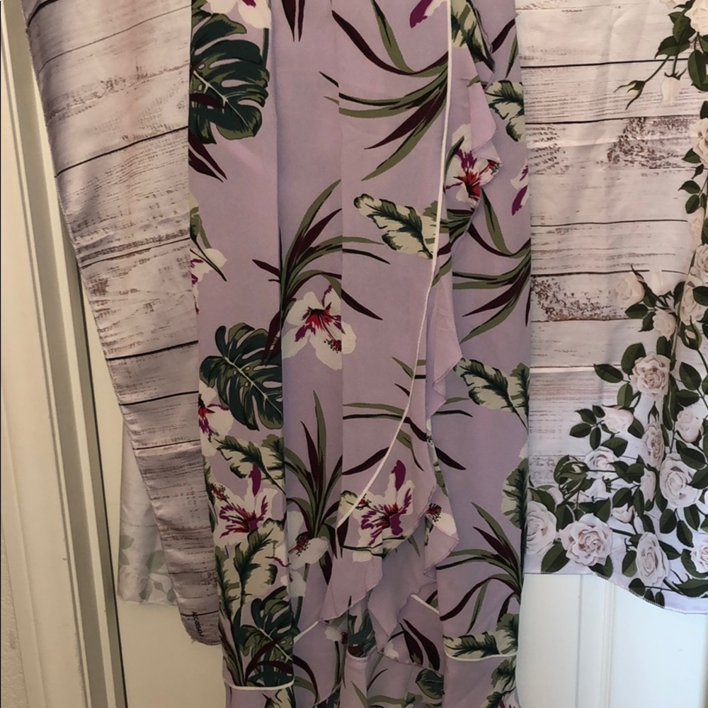 Jennifer lopez faux wrap dress - Picture 5 of 6